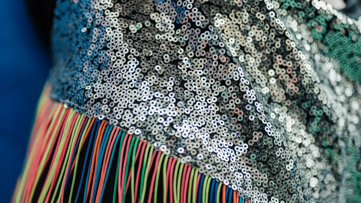 Statement Accessories Made with Scuba Material Fabric