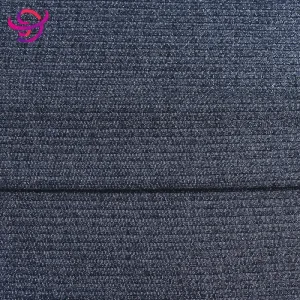 Suerte Textile High Quality R/T Rib spandex with Silver Fabric