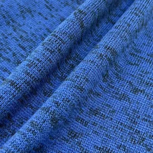 Suerte textile new type customized poly sweater knit hacci fabric