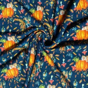 Suerte textile high quality polyester and spandex print ribbed stretch fabric types by the yard